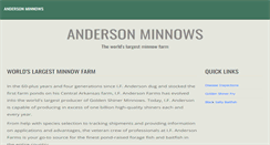 Desktop Screenshot of andersonminnows.com